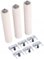 Preview: 07-1465 Bernardo PVC - Rollen PVC - Rollen-Set für RB 4 / 7 / 10 / 13 (3 Stk.)