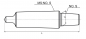 Preview: 24-1005 Bernardo Spannmittel für Werkzeuge Bohrfutterdorn MK 3 - B 16