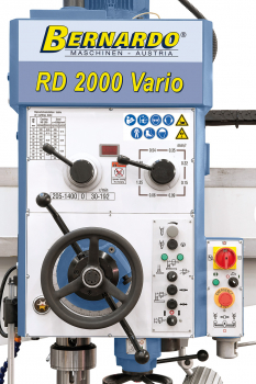 01-1334XL Bernardo Radial- und Schnellradialbohrmaschinen RD 2000 Vario