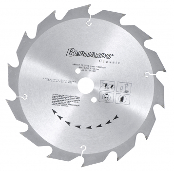 17-1035 Bernardo Kreissägeblätter HM-Kreissägeblatt Classic FZ - 315 x Z14