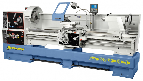 03-1353XL Bernardo Universaldrehmaschinen mit stufenloser Drehzahl Titan 660 x 1500 Vario